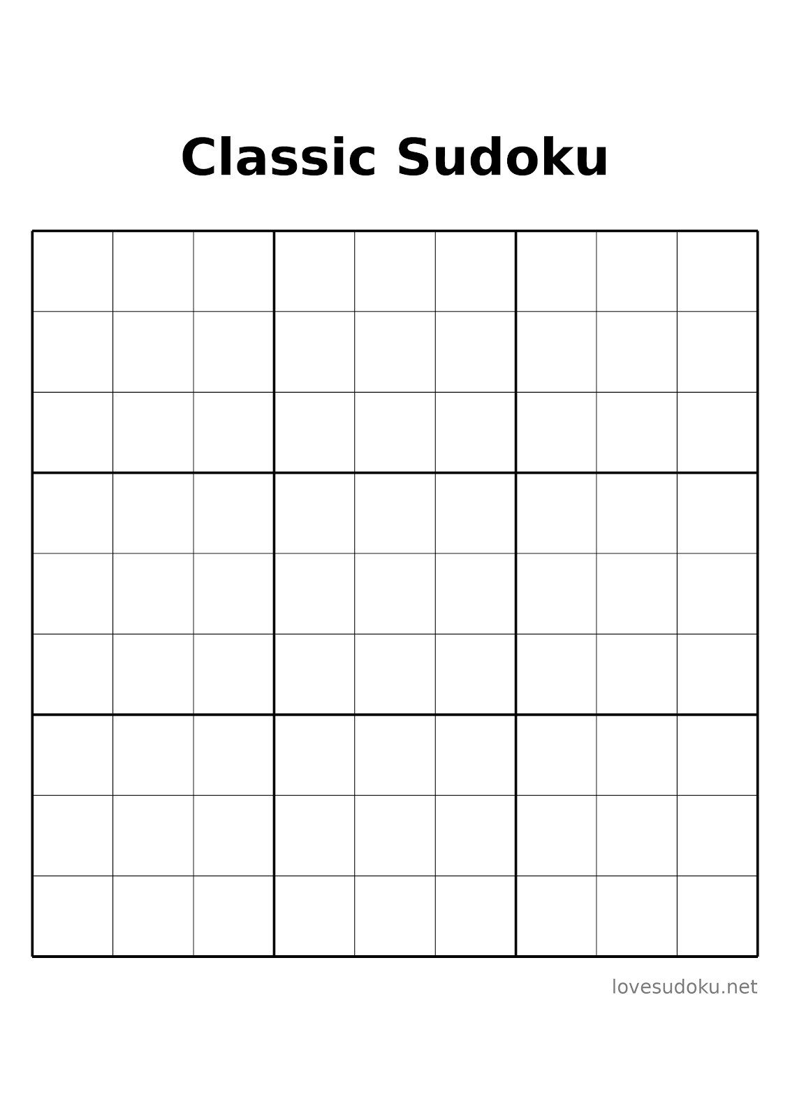 sudoku puzzle with solution